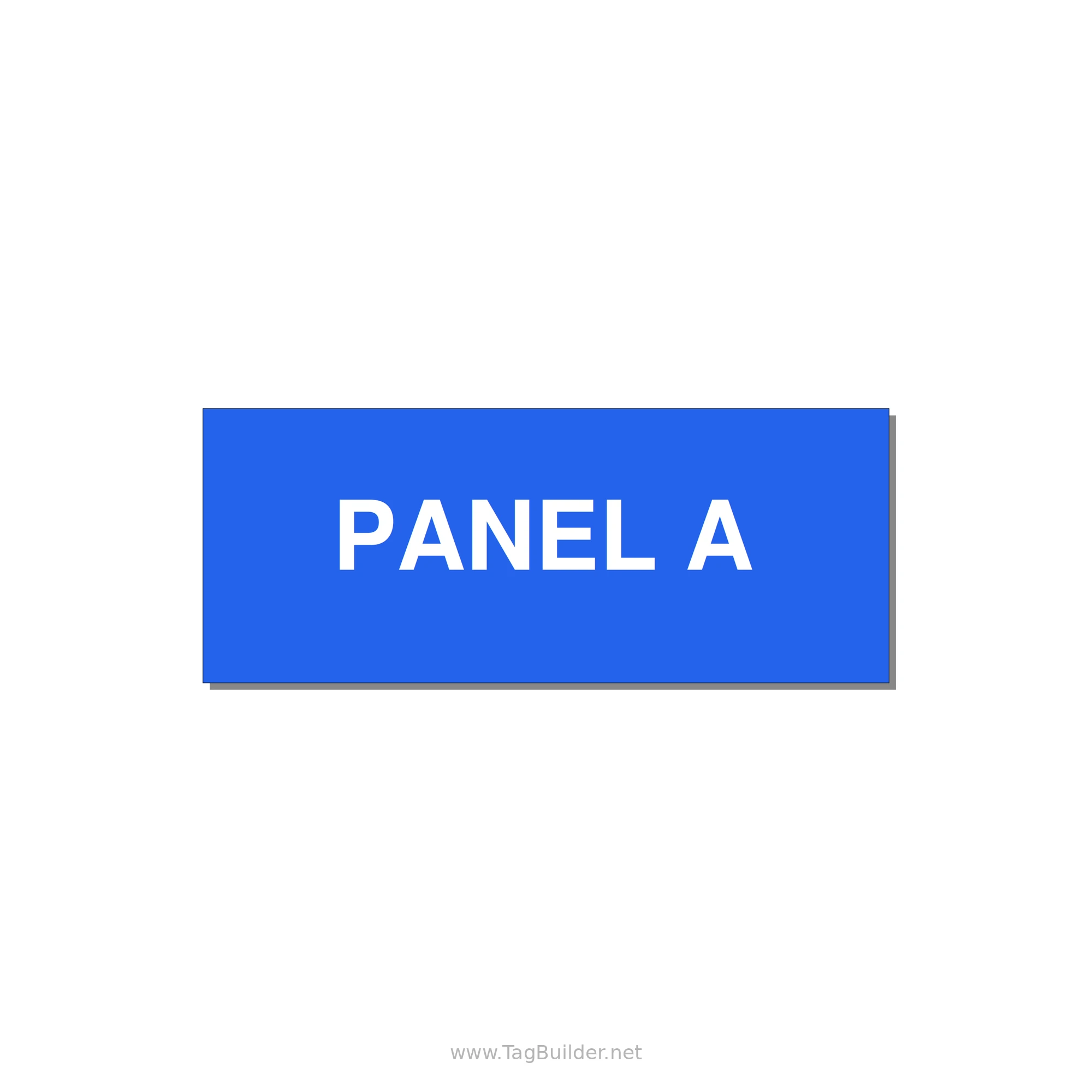 Panel Id 2.5x1.0