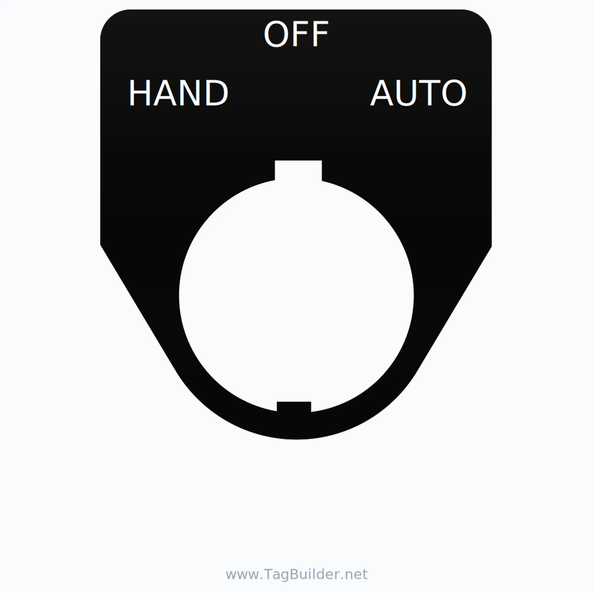 30mm HOA Ring Tag - Traditional - Schneider