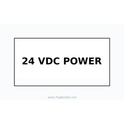 24VDC Power Label – OEM Control Power thumbnail