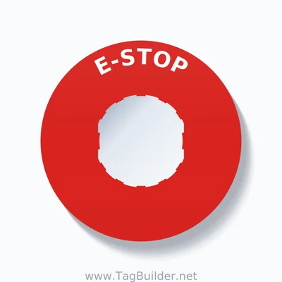 E-STOP Arc Circle 60mm - 22mm Schneider Red thumbnail